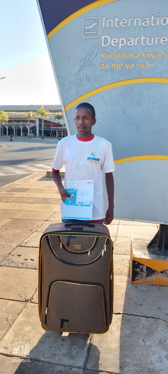 Intermark client at airport